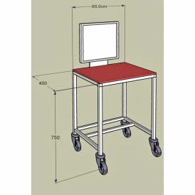 Fabrications spéciales Table informatique mobile