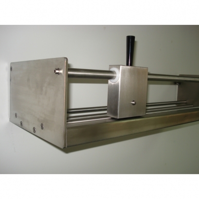 Dérouleur de gaines à lame coupante